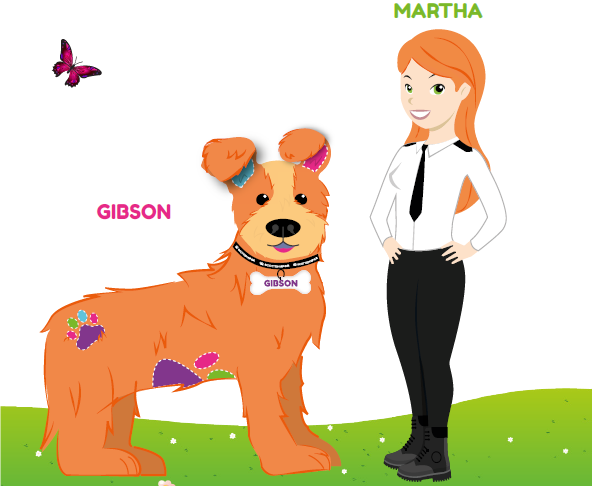 Gibson and Martha